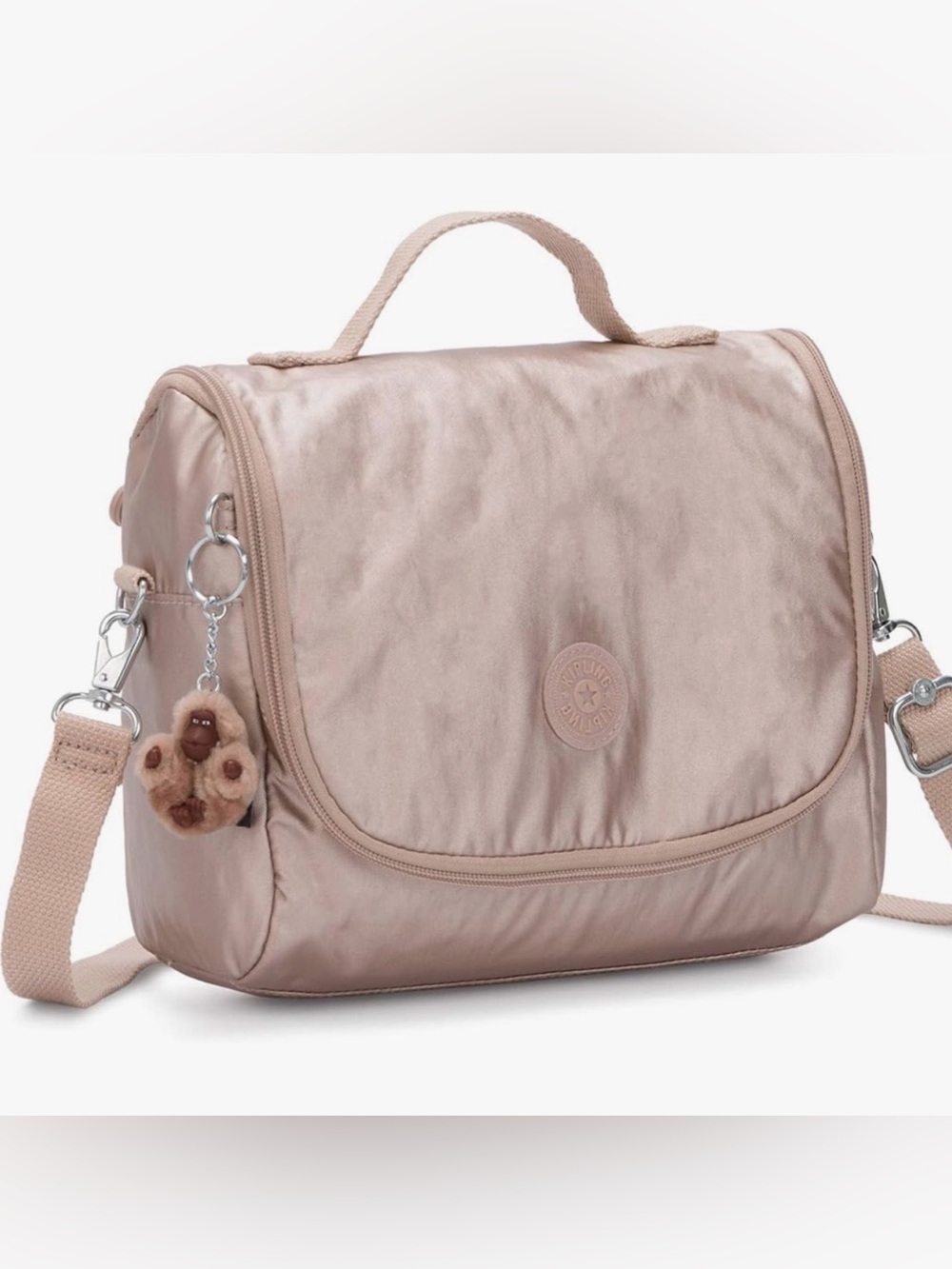 Kipling Kichirous Quartz Metallic Insulated Water Resistant Lunch Bag